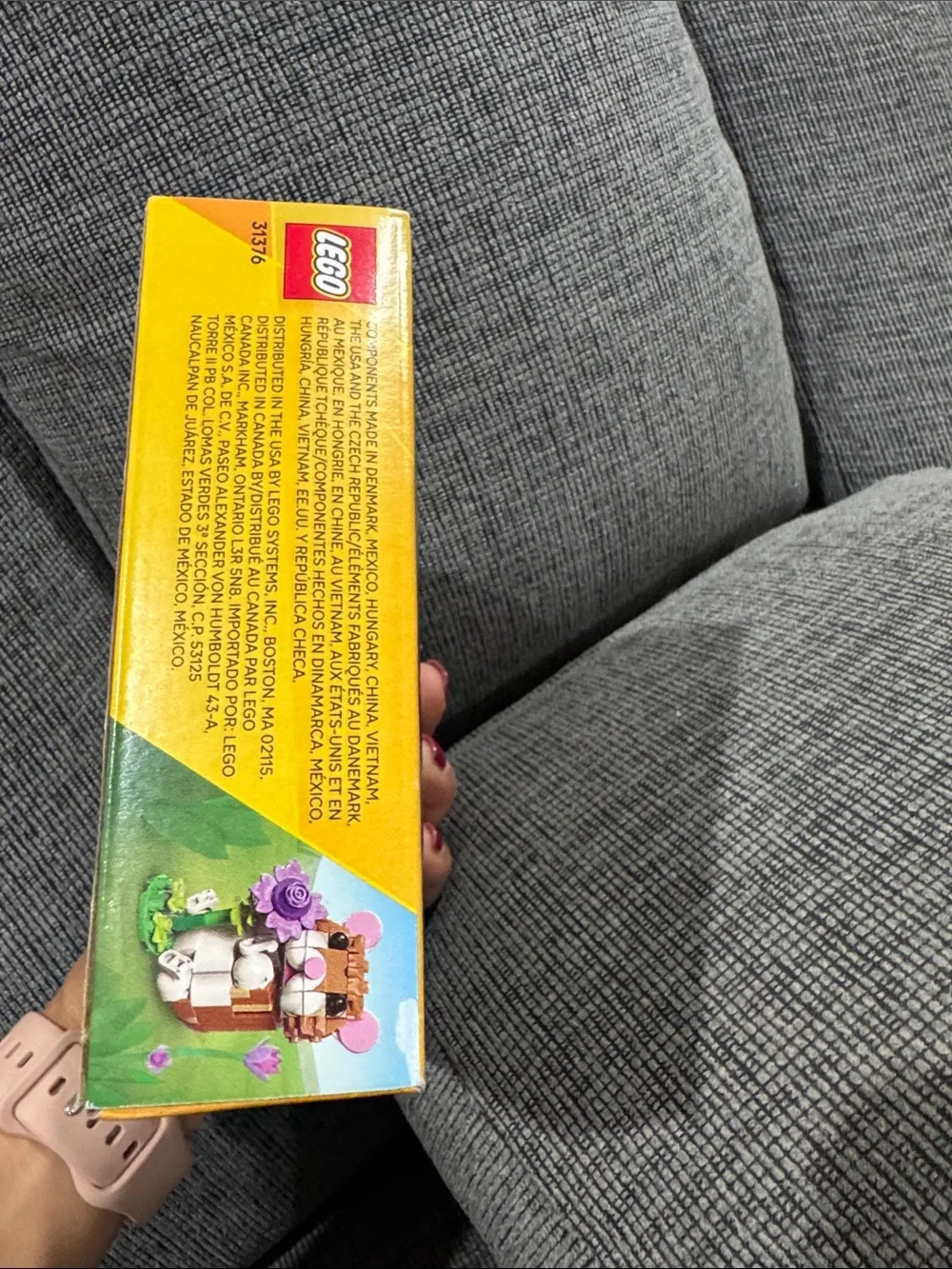 💛LEGO Creator 3 in 1 Cute Hamster with a Flower Building Toy for Girls & Boys